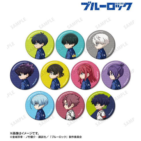 『ブルーロック』トレーディング ちびとこ グリッター缶バッジ(単位/BOX)